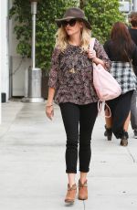 REESE WITHERSPOON Arrives at Rossano Ferretti Hairspa in Beverly Hills