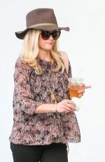 REESE WITHERSPOON Arrives at Rossano Ferretti Hairspa in Beverly Hills