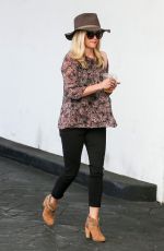 REESE WITHERSPOON Arrives at Rossano Ferretti Hairspa in Beverly Hills
