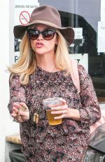 REESE WITHERSPOON Arrives at Rossano Ferretti Hairspa in Beverly Hills