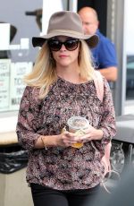 REESE WITHERSPOON Arrives at Rossano Ferretti Hairspa in Beverly Hills