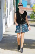 REESE WITHERSPOON in Shors Skirt Out in Brentwood