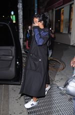 RIHANNA Arrives at a Recording Studio in New York 2309