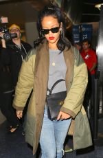 RIHANNA Arrives at Los Angeles International Airport 2809