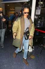 RIHANNA Arrives at Los Angeles International Airport 2809