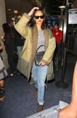 RIHANNA Arrives at Los Angeles International Airport 2809