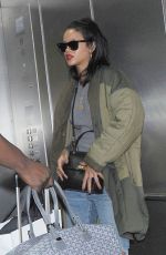 RIHANNA Arrives at Los Angeles International Airport 2809