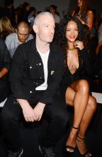 RIHANNA at Altuzarra Fashion Show in New York