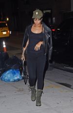 RIHANNA Heading to a Recording Studio in New York