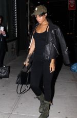 RIHANNA Heading to a Recording Studio in New York