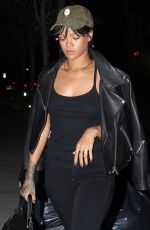 RIHANNA Heading to a Recording Studio in New York