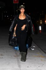 RIHANNA Heading to a Recording Studio in New York