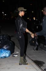 RIHANNA Heading to a Recording Studio in New York