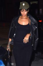 RIHANNA Heading to a Recording Studio in New York