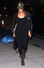 RIHANNA Heading to a Recording Studio in New York