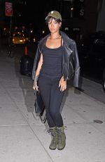 RIHANNA Heading to a Recording Studio in New York