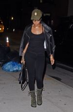 RIHANNA Heading to a Recording Studio in New York