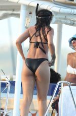 RIHANNA in Bikini at a Yacht in Barbados