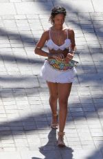 RIHANNA Out and About in Calvi in Corsica