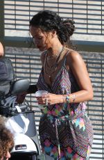 RIHANNA Out and About in Calvi in Corsica