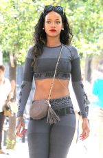 RIHANNA Out and About in New York 0709