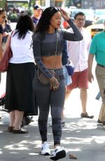 RIHANNA Out and About in New York 0709