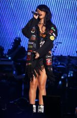 RIHANNA Performs at Rose Bowl in Pasadena