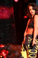 RIHANNA Performs at Rose Bowl in Pasadena