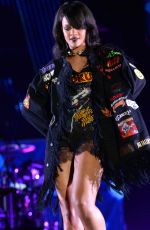 RIHANNA Performs at Rose Bowl in Pasadena