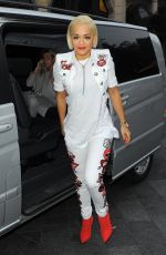 RITA ORA and IGGY AZALEA at Capital FM Studio in London