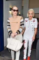 RITA ORA and IGGY AZALEA at Capital FM Studio in London