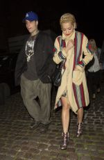 RITA ORA Arrives at Chiltern Firehouse in London 1109