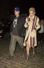 RITA ORA Arrives at Chiltern Firehouse in London 1109