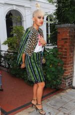 RITA ORA Out and About in London 1309