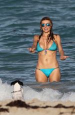 RITA RUSIC in Bikini at a Beach in Miami 0709