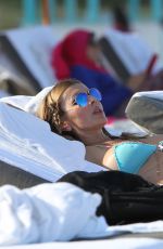 RITA RUSIC in Bikini at a Beach in Miami 0709
