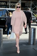 ROSAMUND PIKE Arrives at Today Show in New York