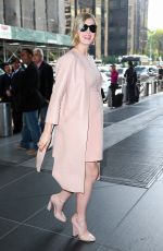 ROSAMUND PIKE Arrives at Today Show in New York