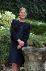 ROSAMUND PIKE at Gone Girl Photocall in Rome