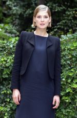 ROSAMUND PIKE at Gone Girl Photocall in Rome
