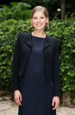 ROSAMUND PIKE at Gone Girl Photocall in Rome