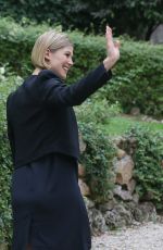 ROSAMUND PIKE at Gone Girl Photocall in Rome