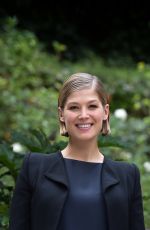ROSAMUND PIKE at Gone Girl Photocall in Rome