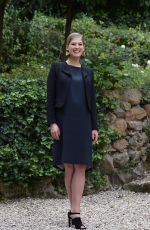ROSAMUND PIKE at Gone Girl Photocall in Rome