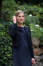 ROSAMUND PIKE at Gone Girl Photocall in Rome