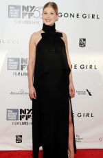 ROSAMUND PIKE at Gone Girl Premiere in New York