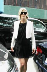 ROSAMUND PIKE at Late Night with Seth Meyers in New York
