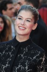 ROSAMUND PIKE at What We Did on Our Holiday Premiere in London