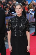 ROSAMUND PIKE at What We Did on Our Holiday Premiere in London