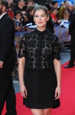 ROSAMUND PIKE at What We Did on Our Holiday Premiere in London